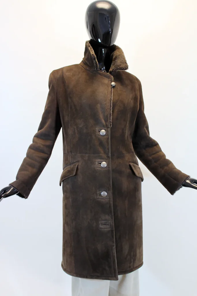 Merinolammfellmantel