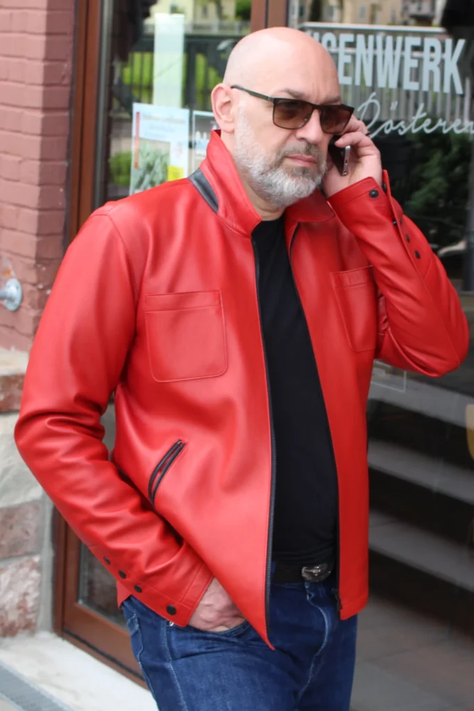 Lammnappa-Lederjacke